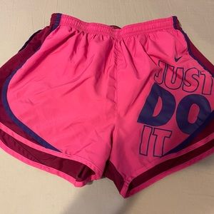 Nike shorts/hot pink/ used a few times